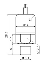 微型壓力傳感器外形圖2